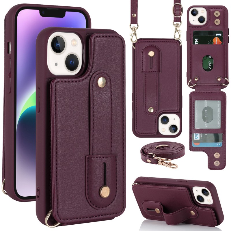 iPhone Case with Stand, Multi-functional Crossbody